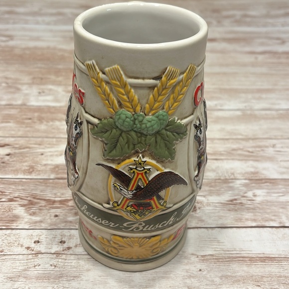 Clydesdales Budweiser Beer Stein - Picture 4 of 8
